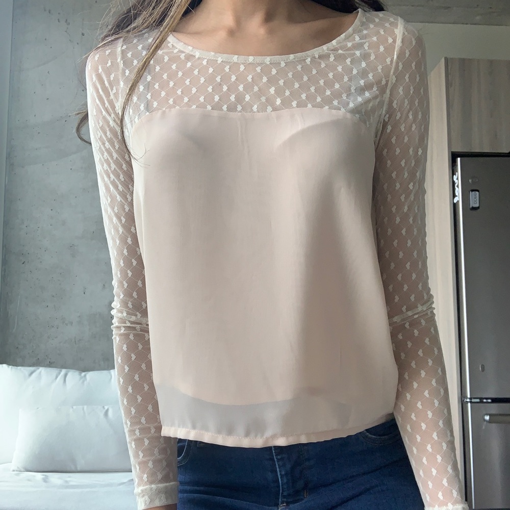 Cute long sleeve top